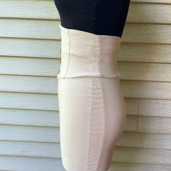 High waisted underbust pencil skirt - Picture 4 of 8